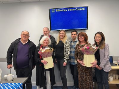 Retiring Billericay Town Councillors