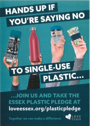 Love Essex Plastic Pledge poster